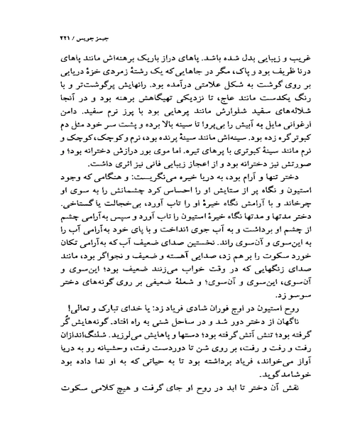 چهره مرد هنرمند در جوانی - نمونه دوم - جزیره کتاب های الکترونیکی